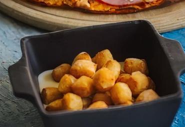 Kızarmış Gnocchi & Parmesan Sos